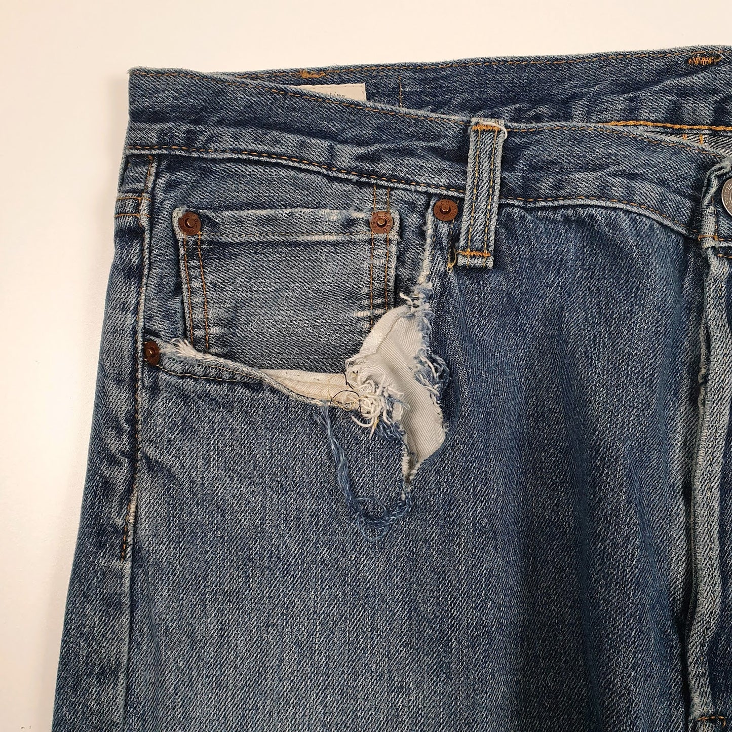 Mens Blue Levis   Jeans