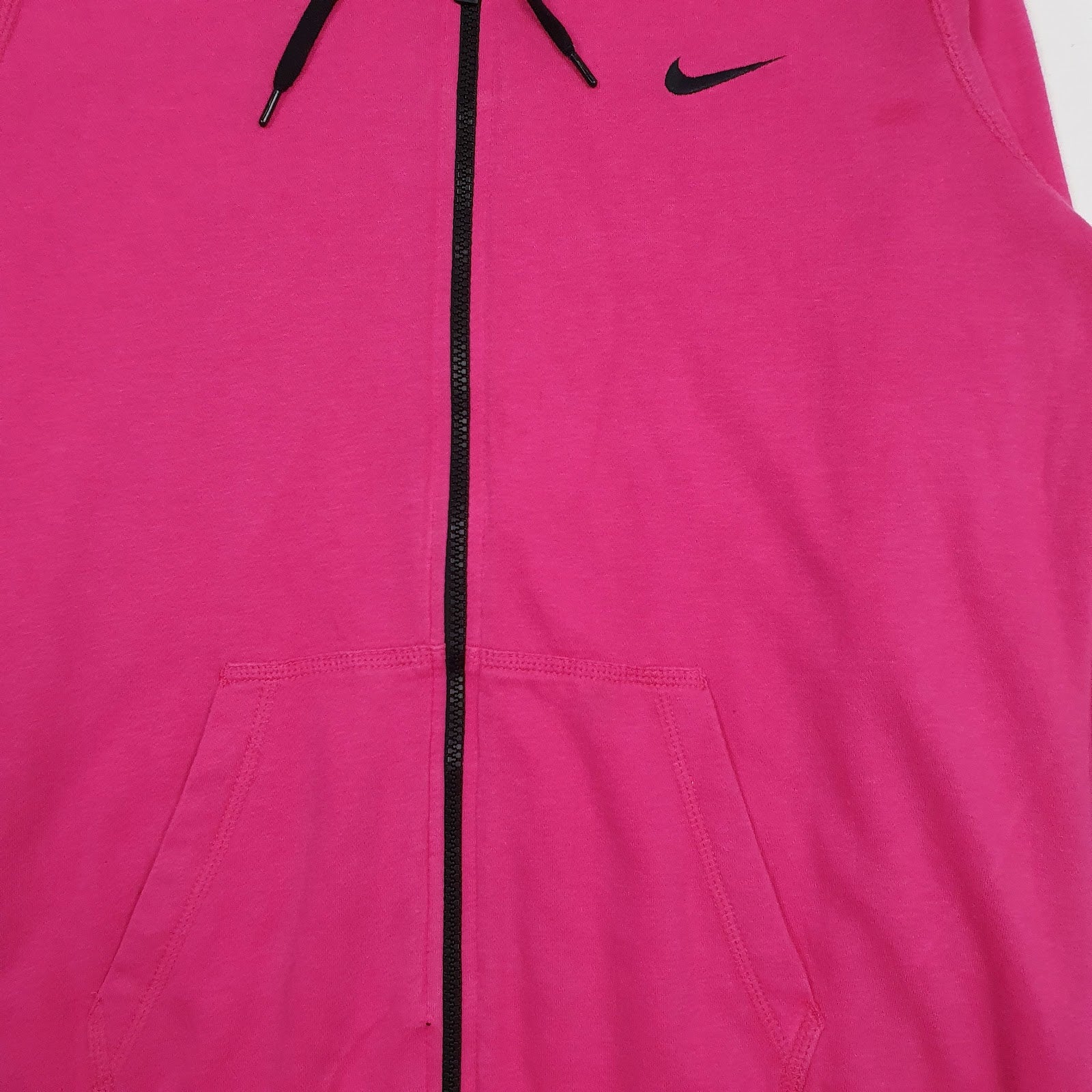 Womens Pink Nike  Full Zip Jumper