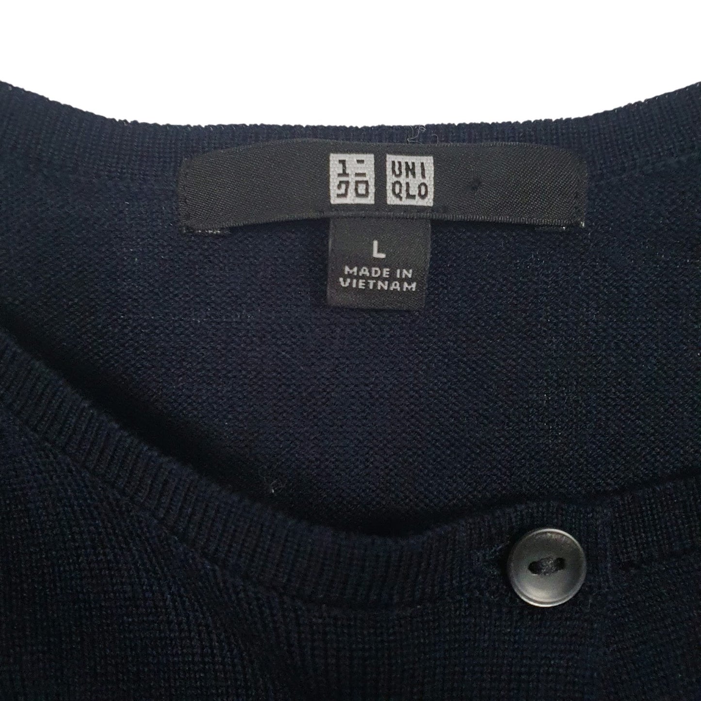 Womens Navy Uniqlo  Cardigan Jumper