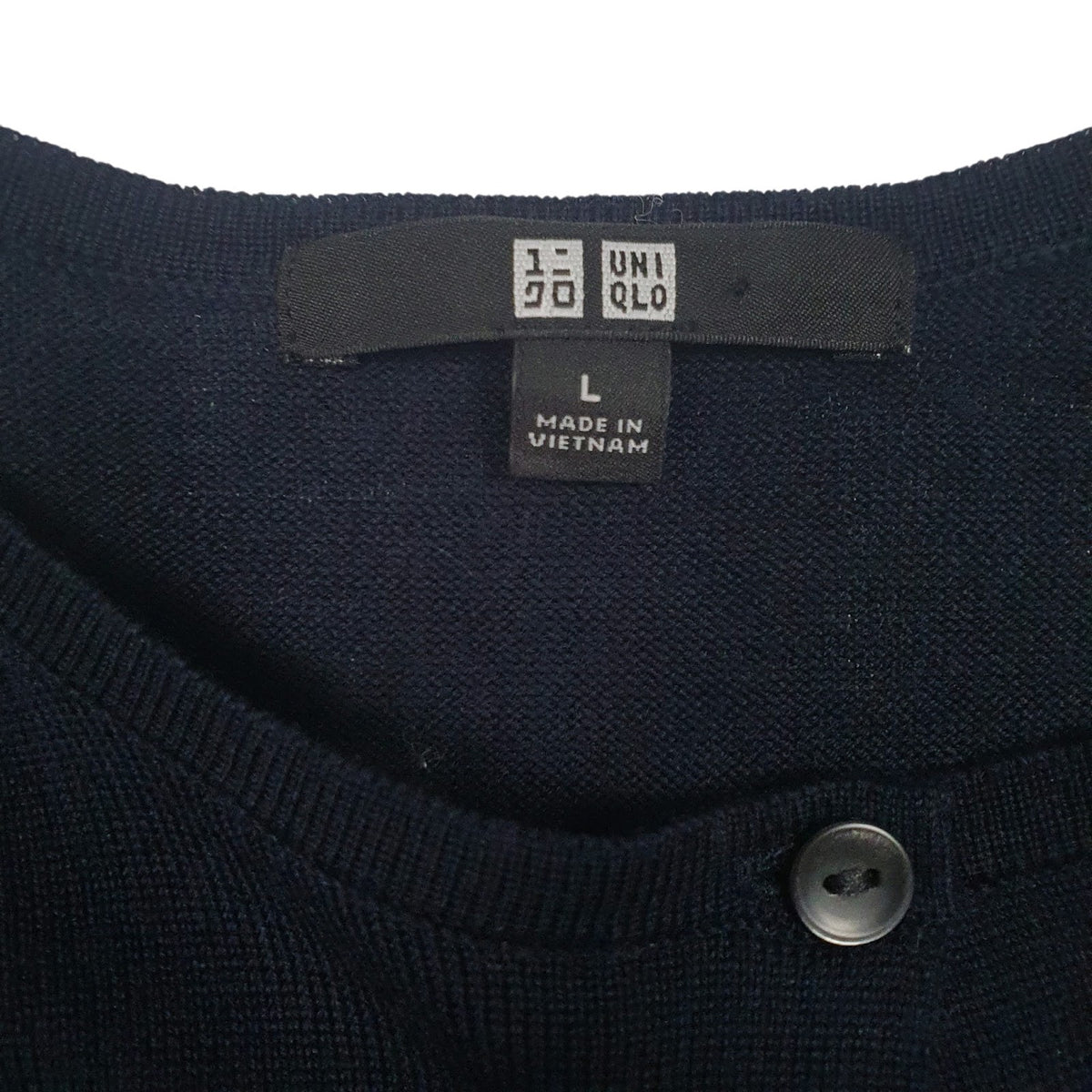 Womens Navy Uniqlo  Cardigan Jumper