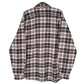 Mens Grey Eddie Bauer Flannel  Shirt