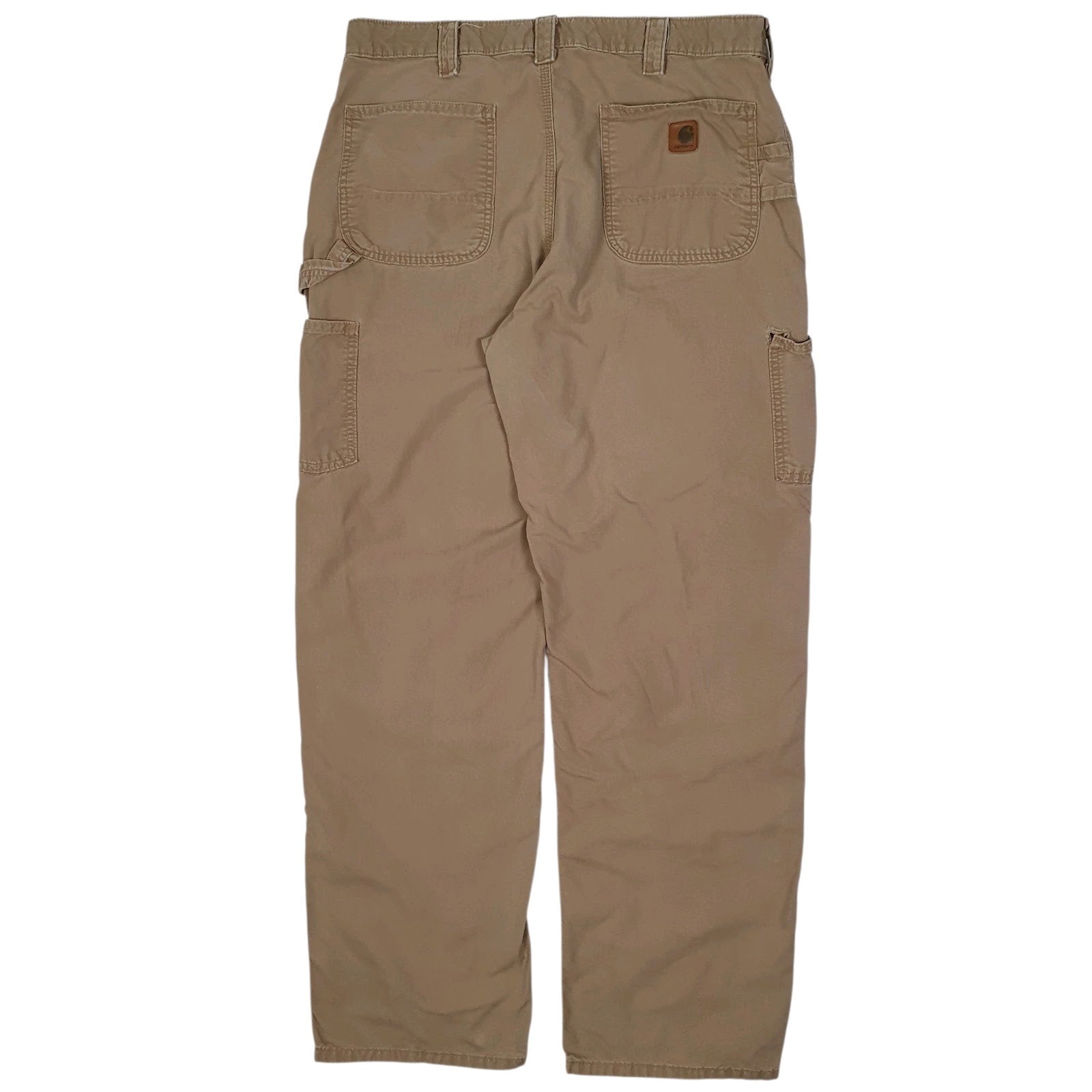 Mens Beige Carhartt B151  Trousers