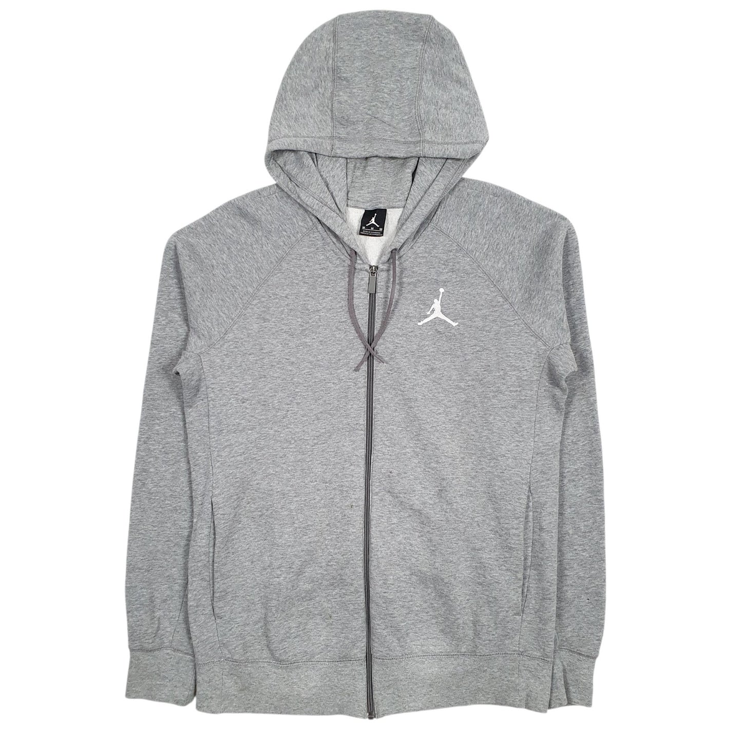 Mens Grey Nike Air Jordan  Full Zip Jumper