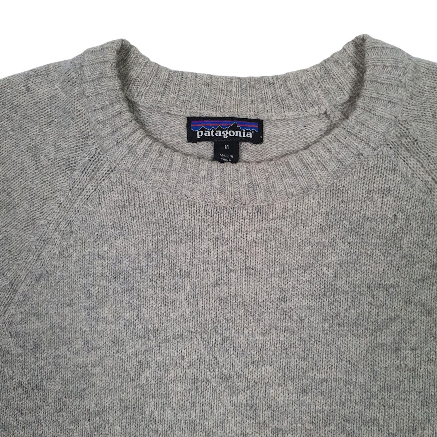 Mens Beige Patagonia  Crewneck Jumper