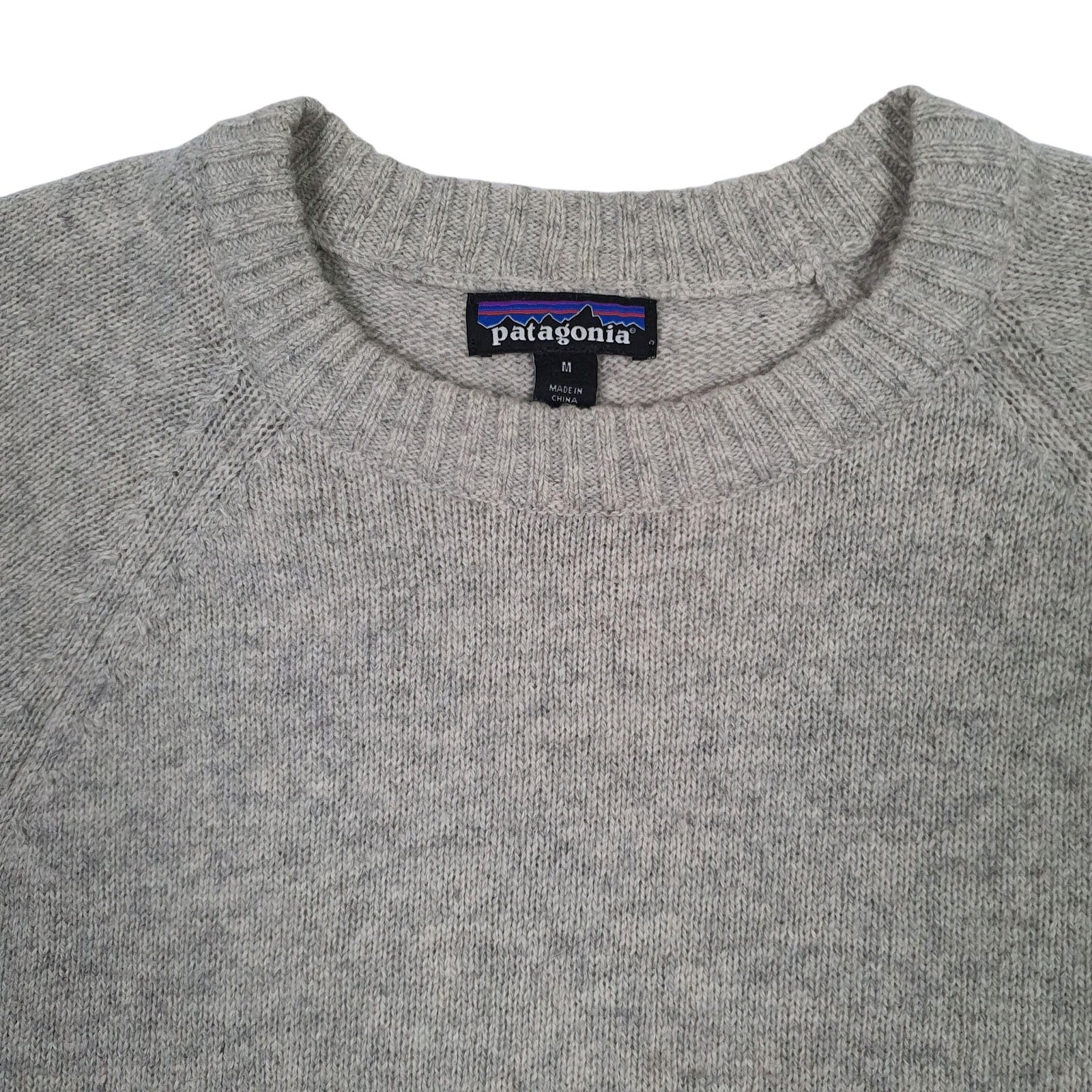 Mens Beige Patagonia  Crewneck Jumper