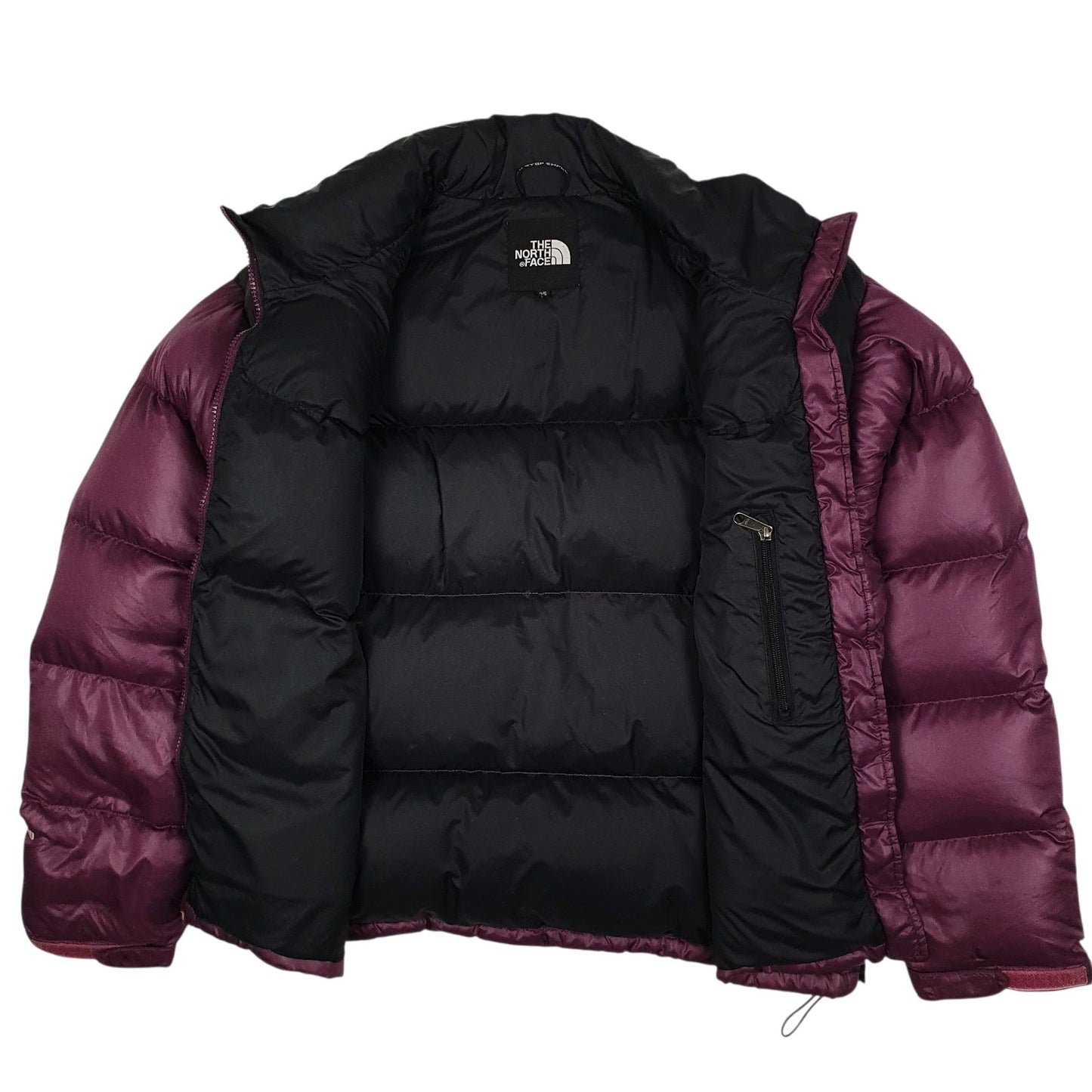 Mens Purple The North Face Nuptse Retro 1996  Coat