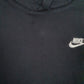 Mens Black Nike  Hoodie Jumper