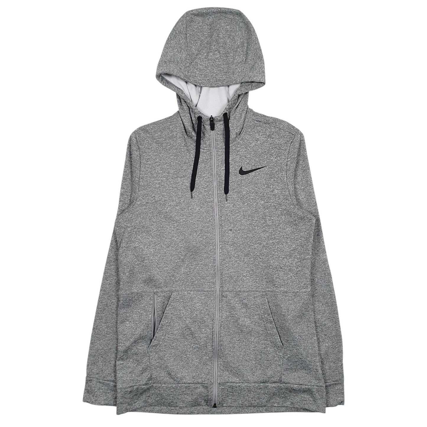 Mens Grey Nike Therma-Fit Full Zip Jumper
