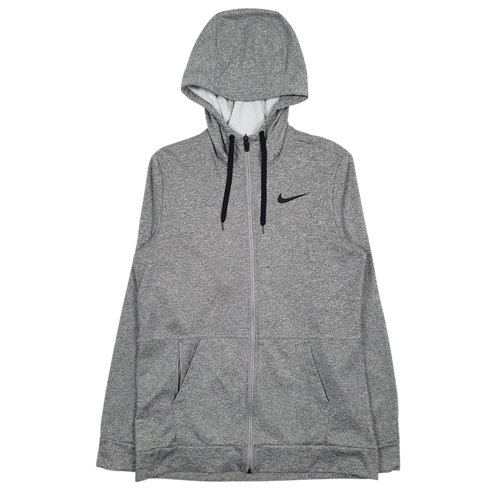 Mens Grey Nike Therma-Fit Full Zip Jumper