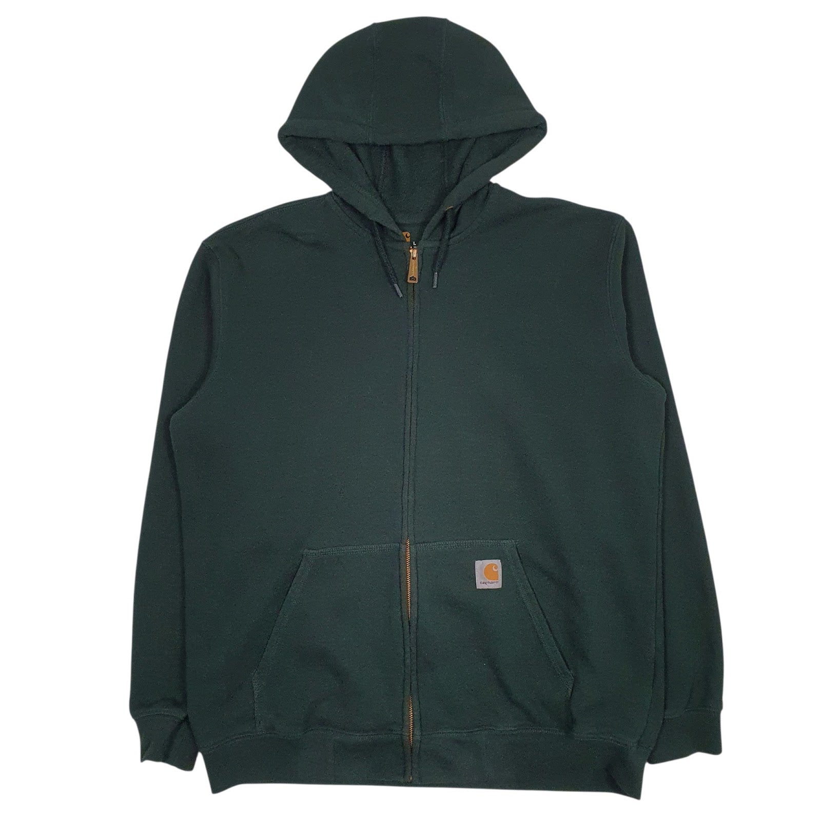 Mens Green Carhartt  Full Zip Jumper
