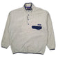 Mens Cream Patagonia Synchilla Quarter Zip Jumper