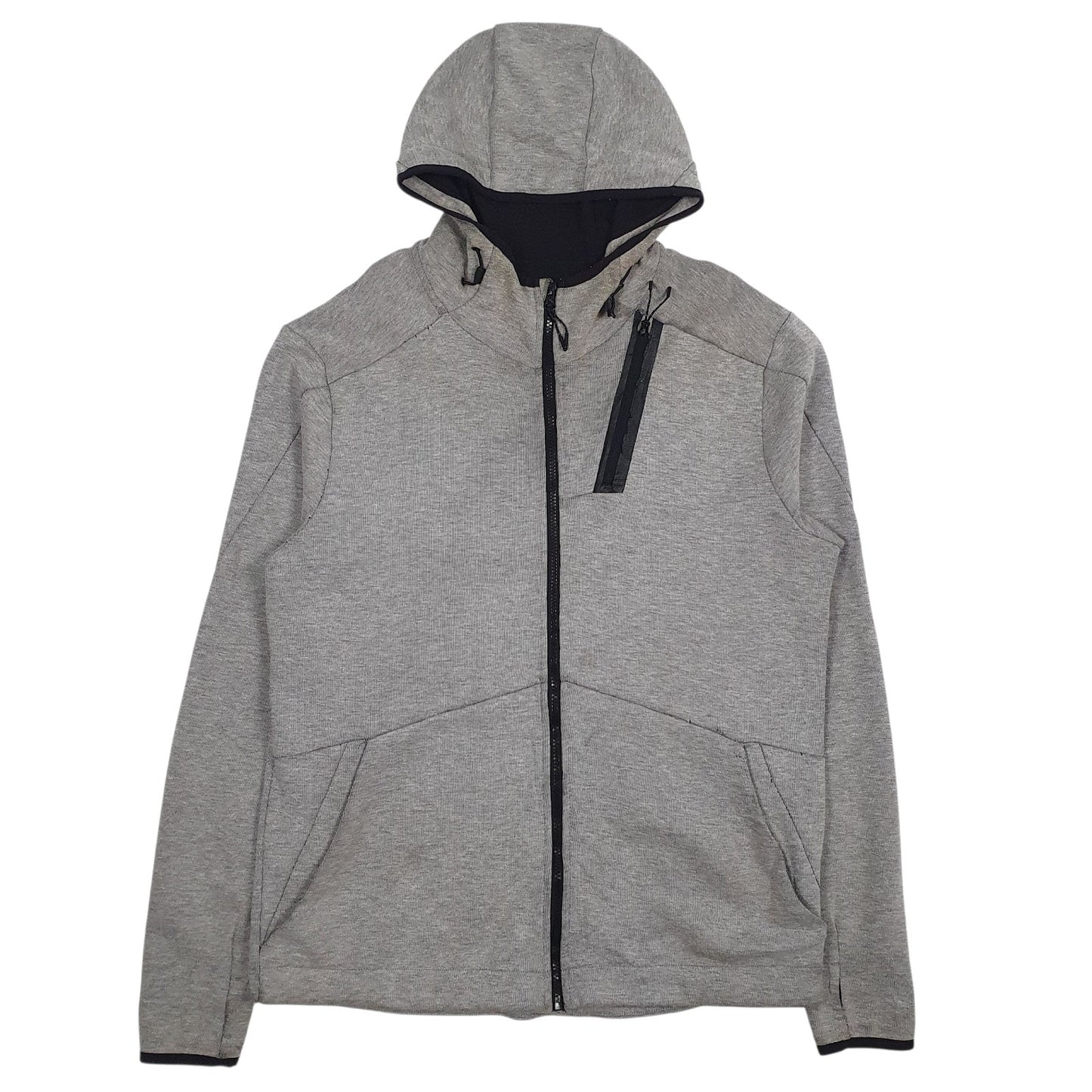 Mens Grey Champion  Full Zip Jumper