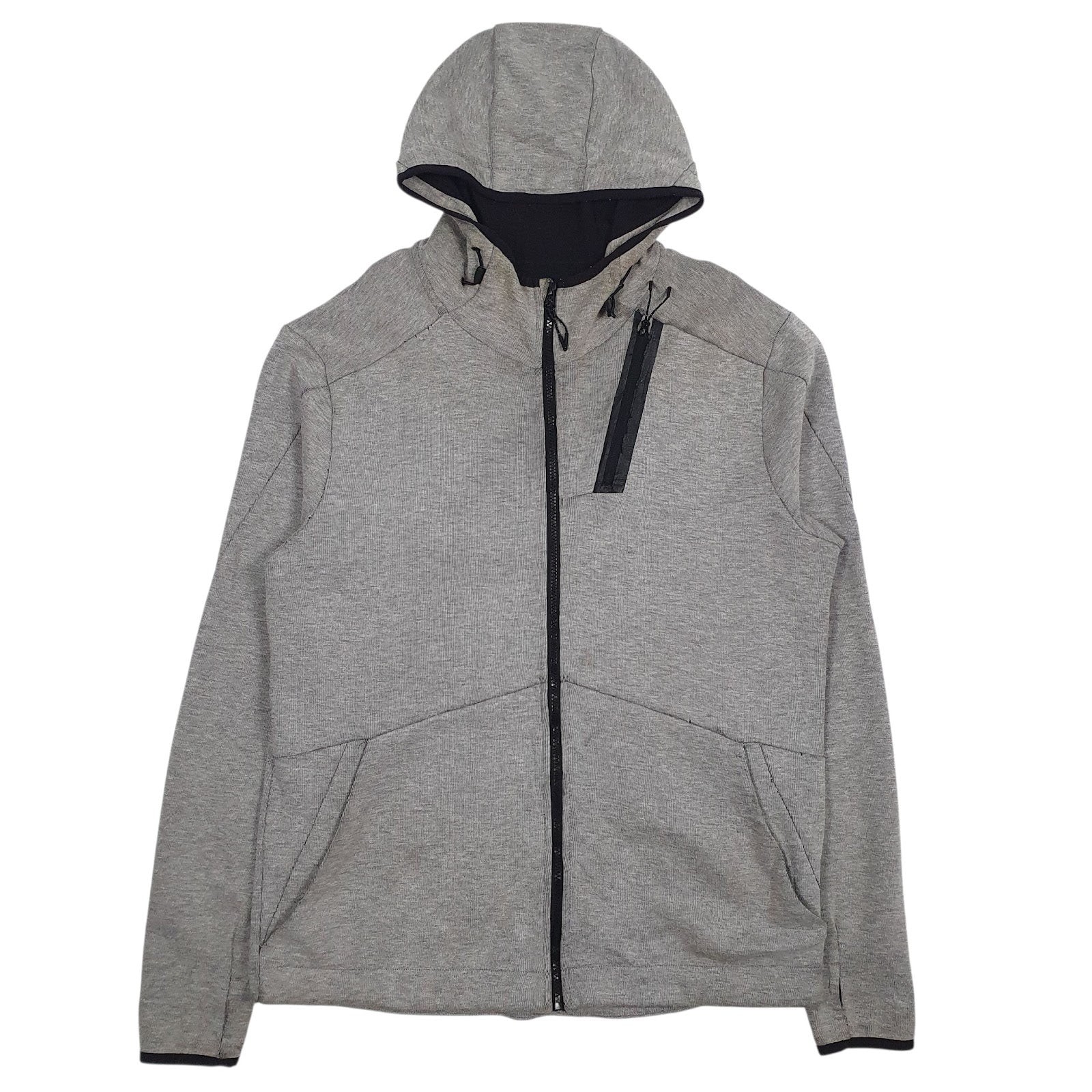 Mens Grey Champion  Full Zip Jumper