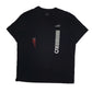 Mens Black Armani  Short Sleeve T Shirt