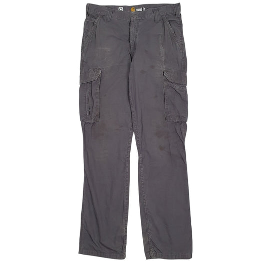 Mens Grey Carhartt  Cargo Trousers