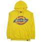 Mens Yellow Dickies Spellout Hoodie Jumper