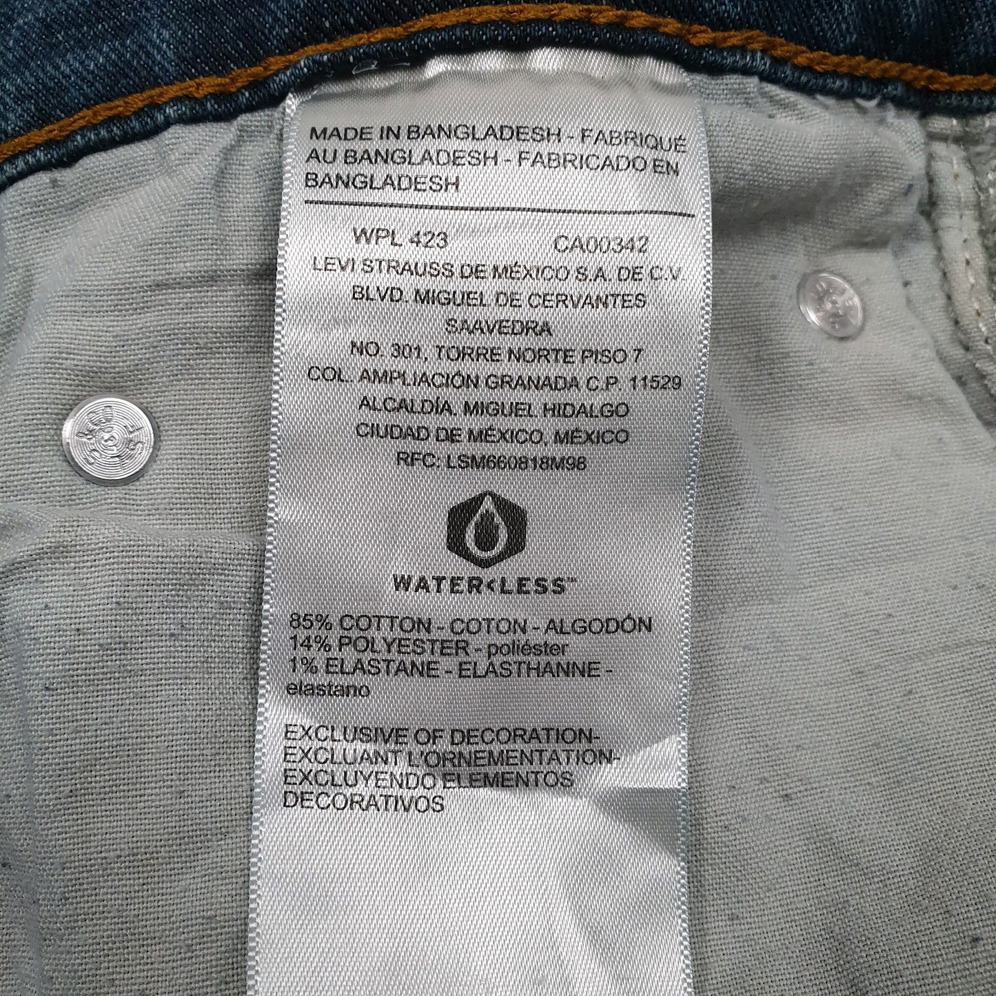 Mens Blue Levis   Jeans