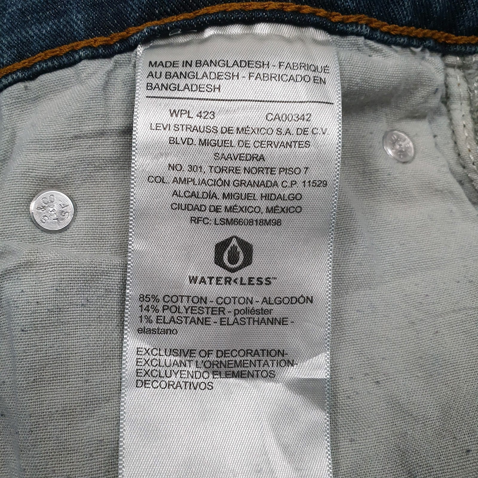 Mens Blue Levis   Jeans