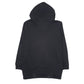 Womens Black Adidas Spellout Hoodie Jumper