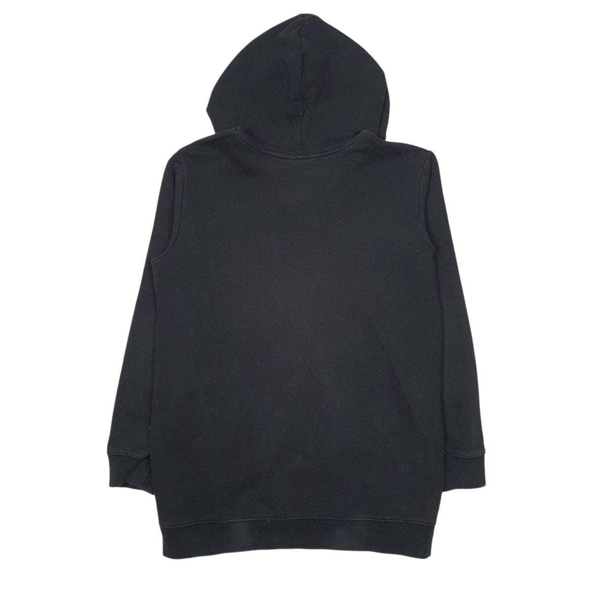 Womens Black Adidas Spellout Hoodie Jumper