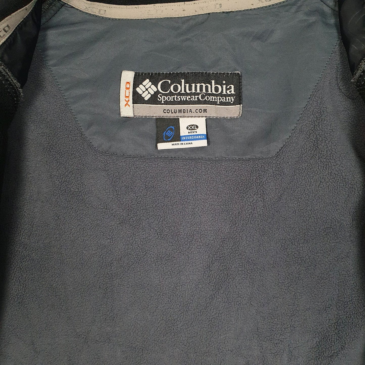 Mens Black Columbia Sportswear Company XCO Windbreaker Hoodie Coat