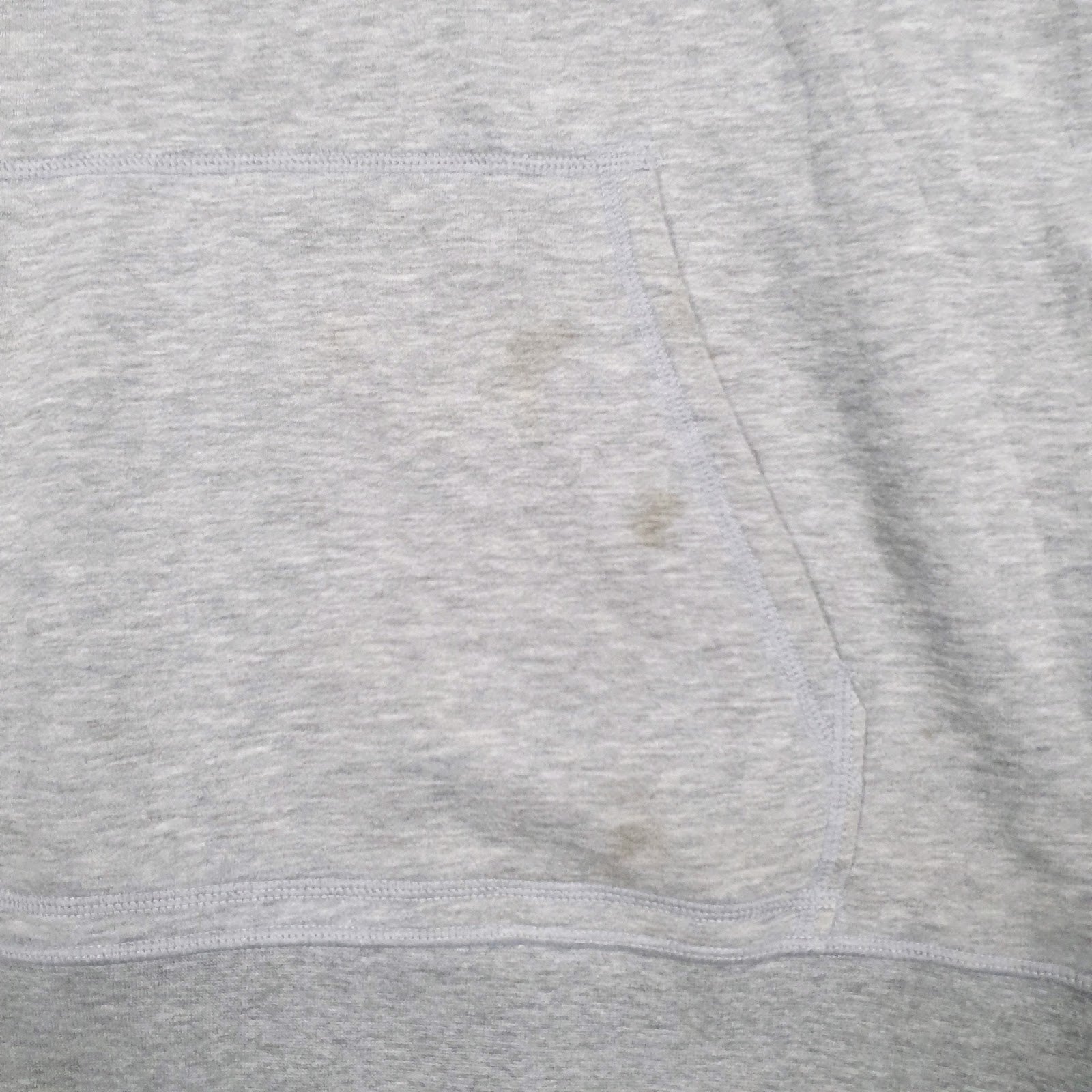 Mens Grey Reebok Spellout Hoodie Jumper