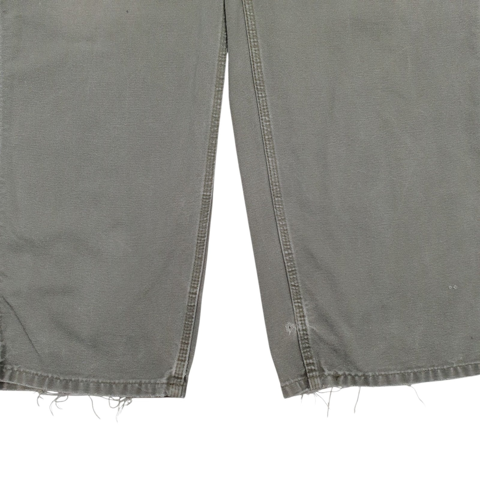Mens Grey Carhartt   Trousers