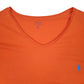 Mens Orange Polo Ralph Lauren   T Shirt