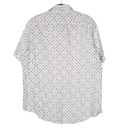 Mens White Lands End   Shirt