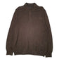 Mens Grey Dockers  Quarter Zip Jumper