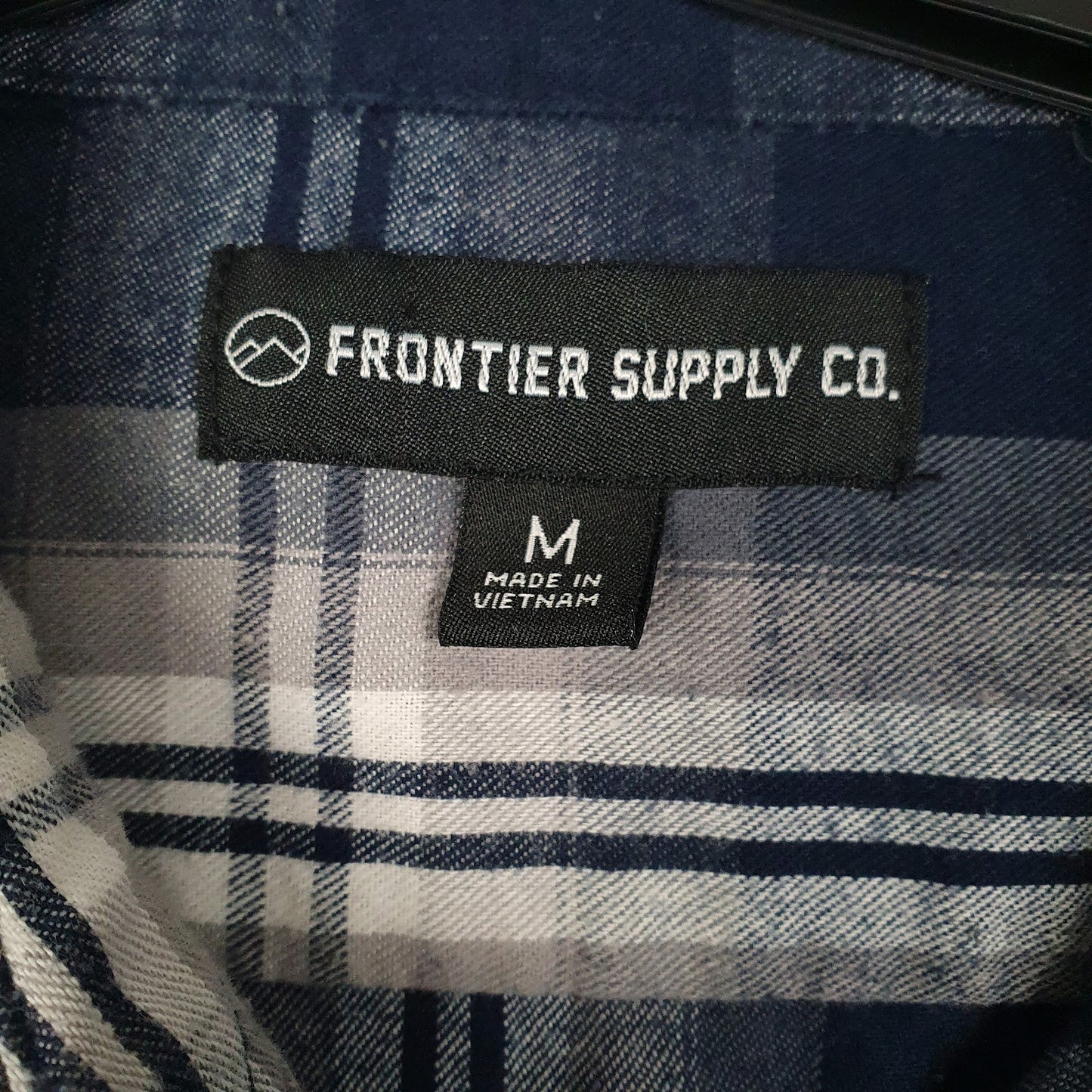 Mens Blue Frontier Supply Co   Shirt