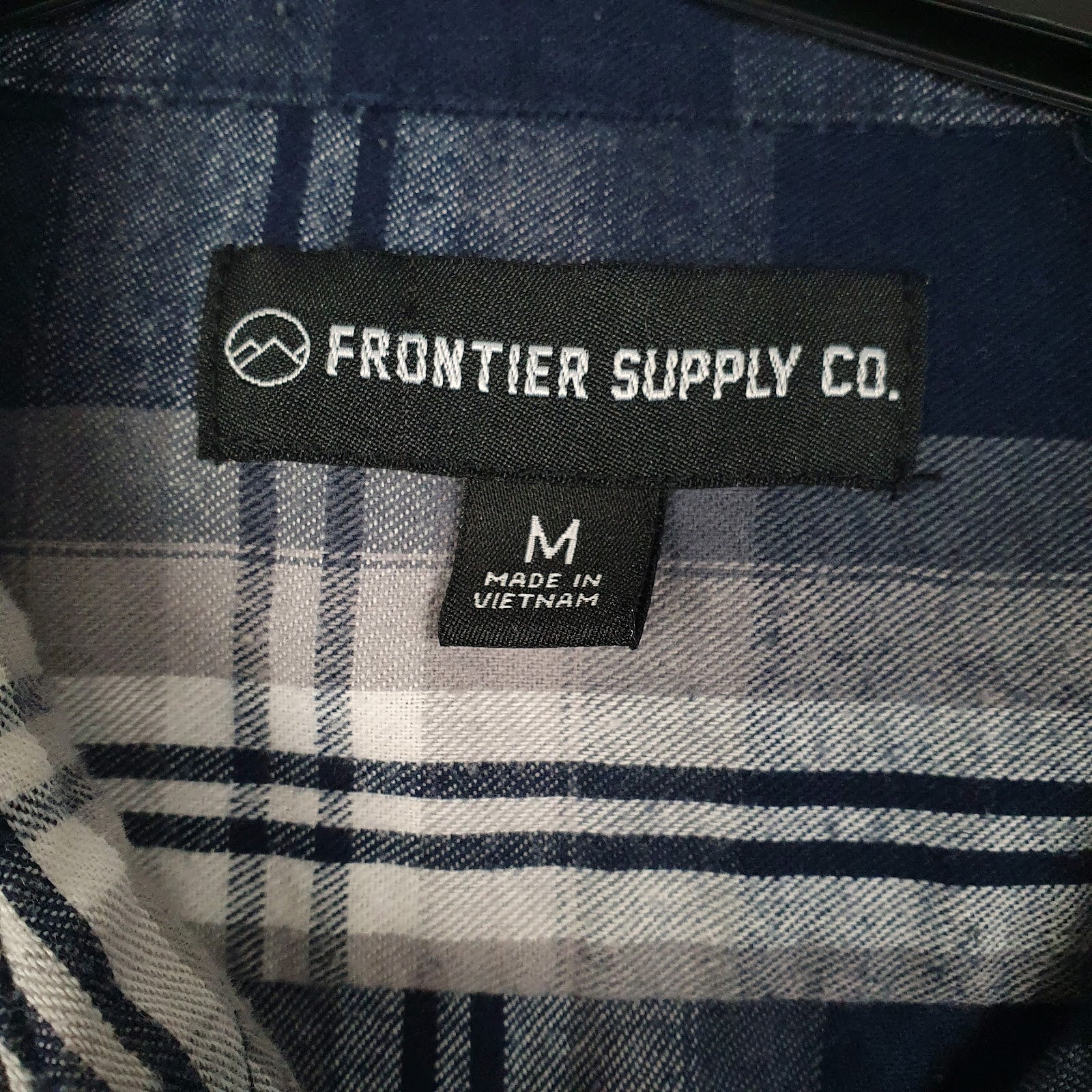 Mens Blue Frontier Supply Co   Shirt