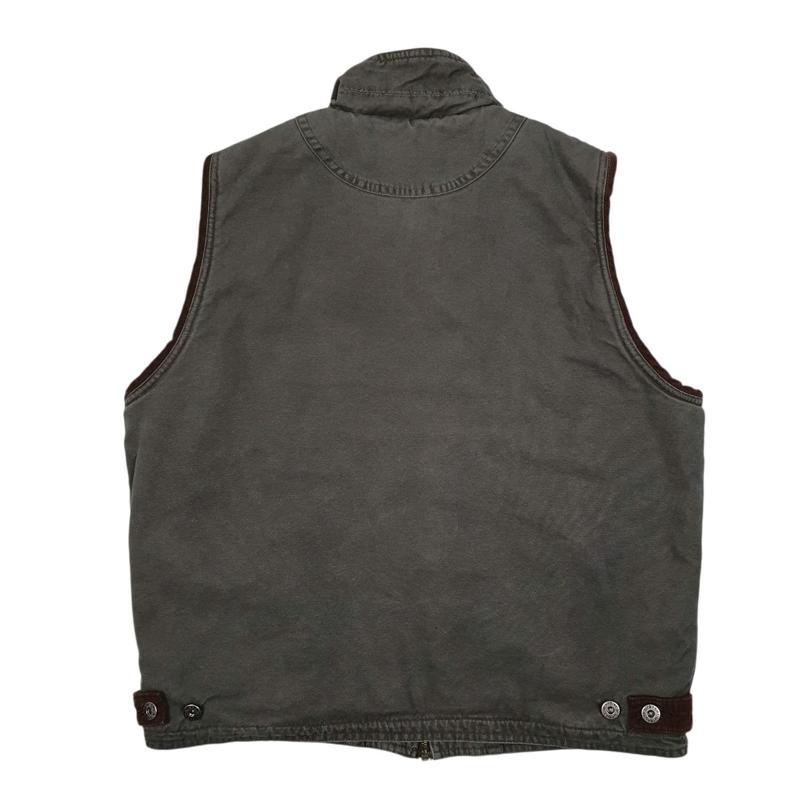 Mens Grey Wrangler Vest Bodywarmer Hero  Coat