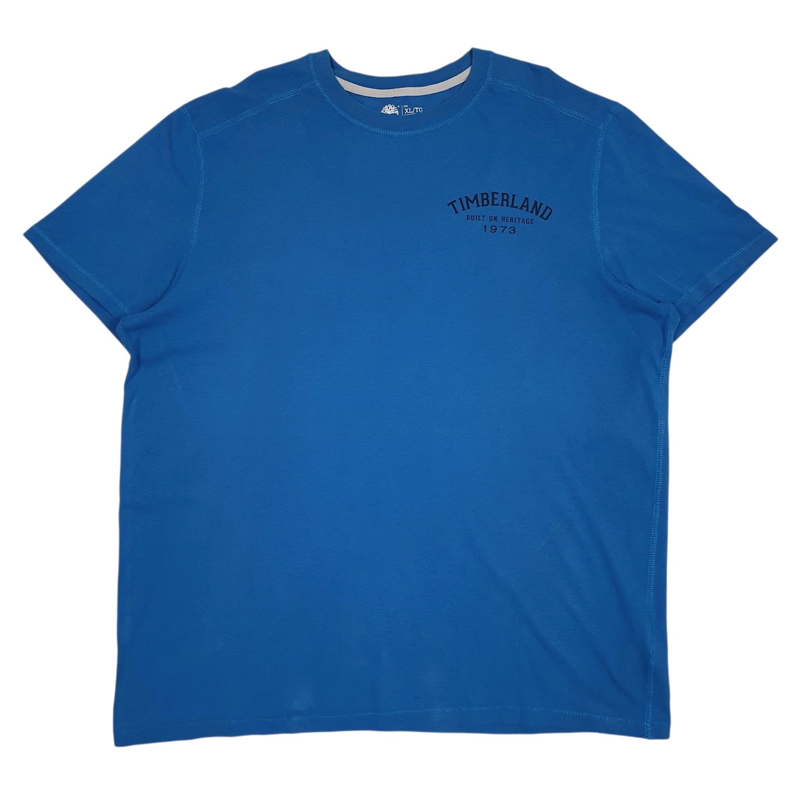 Mens Blue Timberland  Short Sleeve T Shirt