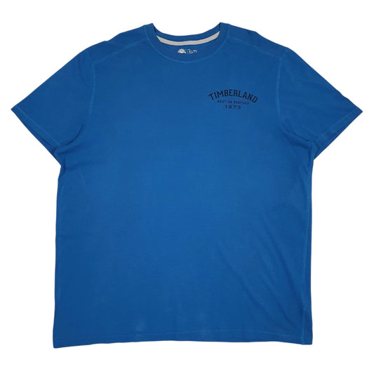 Mens Blue Timberland  Short Sleeve T Shirt