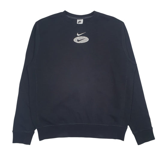 Mens Black Nike  Crewneck Jumper