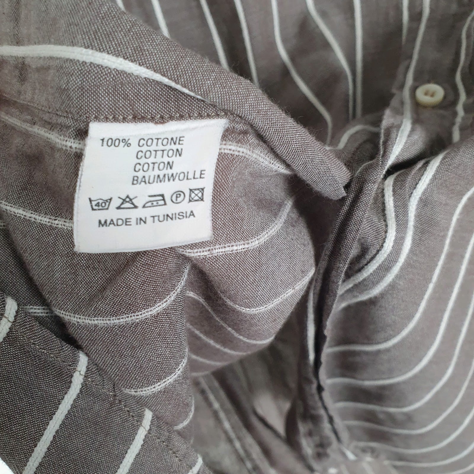 Mens Grey Roccobarooco   Shirt