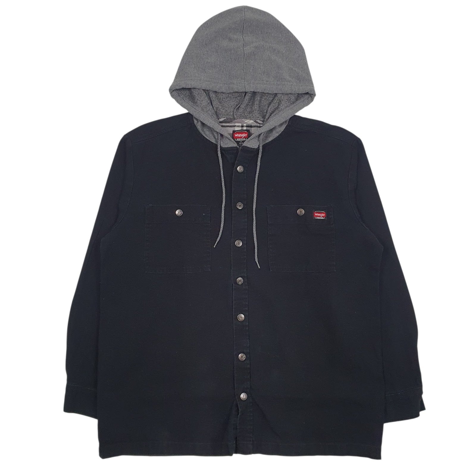 Mens Black Wrangler Workwear  Coat