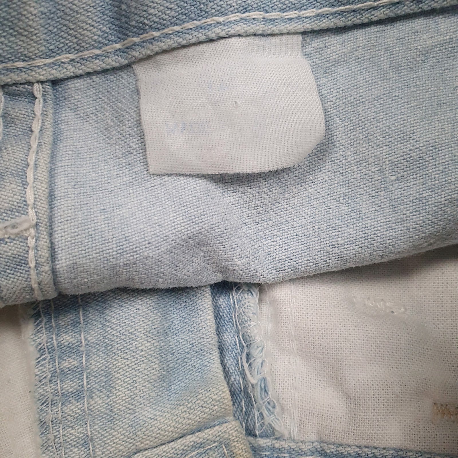 Womens Blue Iber Jeans Embroidered  Shorts