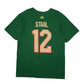 Mens Green Adidas NHL Minnesota Timberwolves Staal  T Shirt