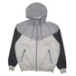 Mens White Nike Windrunner Crewneck Coat