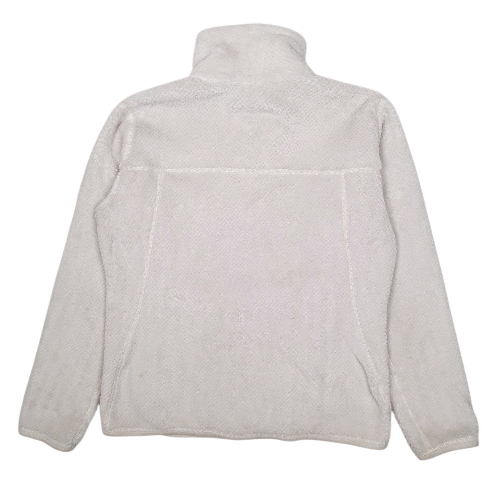 Womens White Patagonia Re Tool Snap T Quarter Zip Jumper