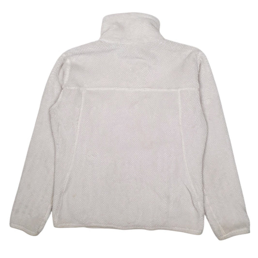 Womens White Patagonia Re Tool Snap T Quarter Zip Jumper