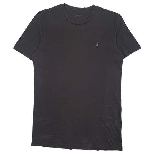 Mens Grey All Saints  Short Sleeve T Shirt