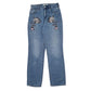 Womens Blue Pacsun Embroidered Casual JeansW26 L26