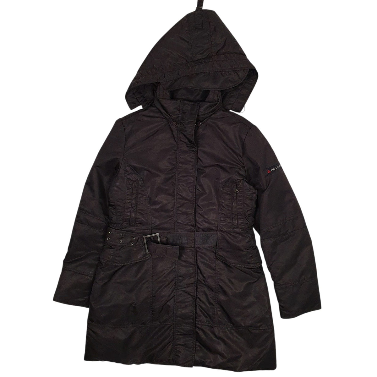 Womens Brown Peuterey Parka Sailing  Coat