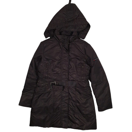 Womens Brown Peuterey Parka Sailing  Coat