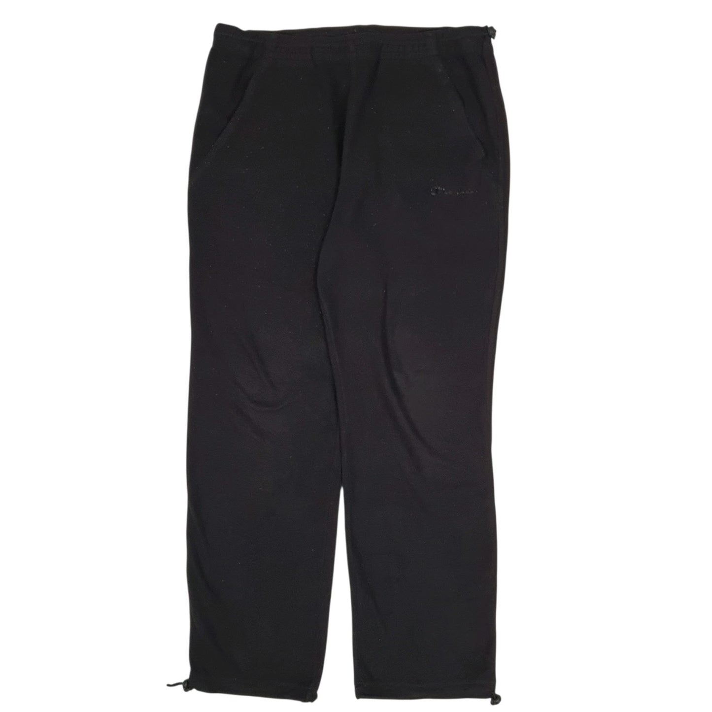 Mens Black Champion Fleece Jogger Trousers