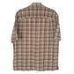 Mens Brown Eddie Bauer Linen Mixture  Shirt