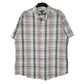 Mens Grey Eddie Bauer  Short Sleeve Shirt